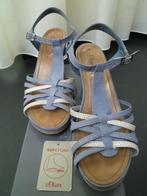 S'Oliver Damessandaal Maat 39, Blauw, Zo goed als nieuw, S.Oliver, Sandalen of Muiltjes