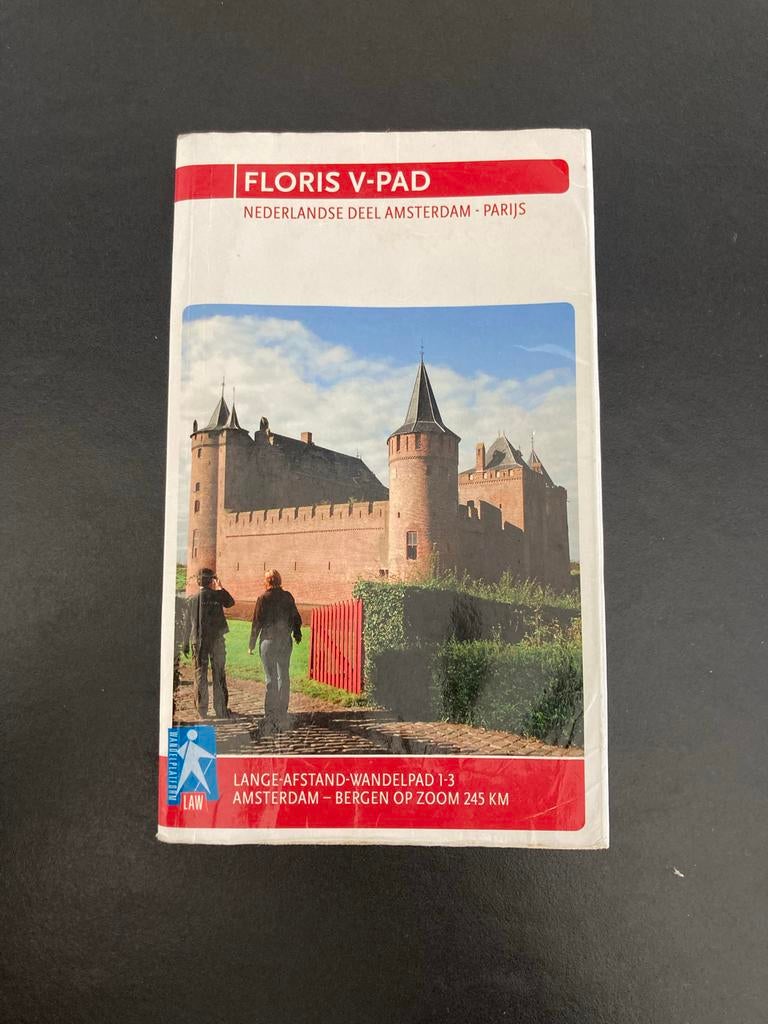 Floris V-Pad Lange-Afstand-Wandelpad Amsterdam - Parijs, Boeken, Gelezen, Fiets- of Wandelgids, Ophalen of Verzenden, ANWB