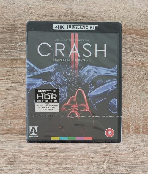 Crash 4K UHD  (Arrow), Cd's en Dvd's, Blu-ray, Nieuw in verpakking, Drama, Ophalen of Verzenden