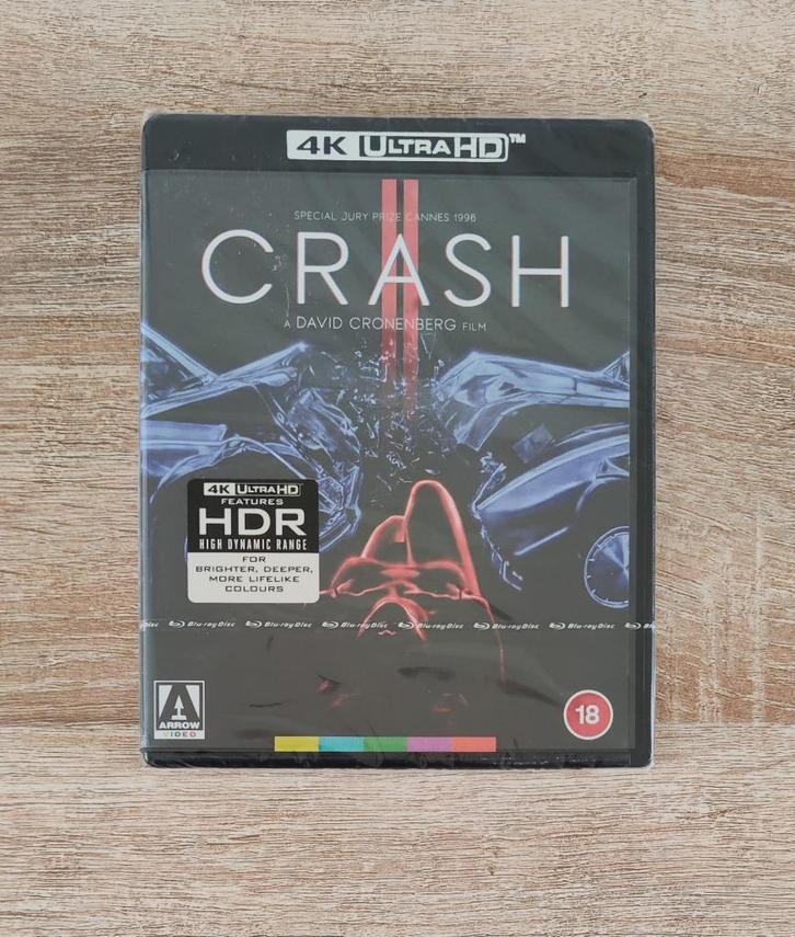 Crash 4K UHD  (Arrow), Cd's en Dvd's, Blu-ray, Nieuw in verpakking, Drama, Ophalen of Verzenden
