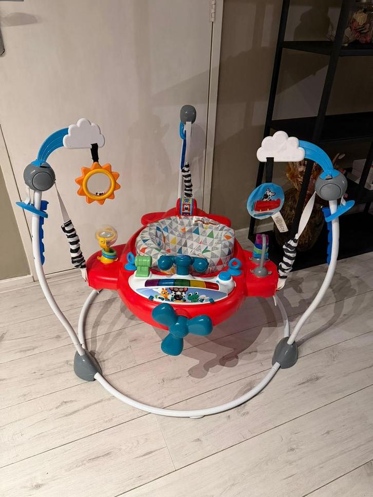 Springset baby - Baby Einstein Activity Jumper Vliegtuig, Kinderen en Baby's, Speelgoed | Overig, Zo goed als nieuw, Jongen of Meisje