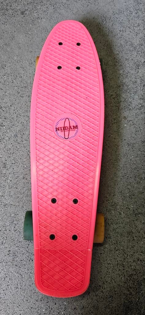 Nijdam FlipGrip Skateboard / pennyboard., Sport en Fitness, Skateboarden, Ophalen, Gebruikt, Skateboard