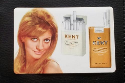 kalender kaartje Kent cigaretten 1971, Verzamelen, Rookartikelen, Aanstekers en Luciferdoosjes, Gebruikt, Overige typen, Ophalen of Verzenden