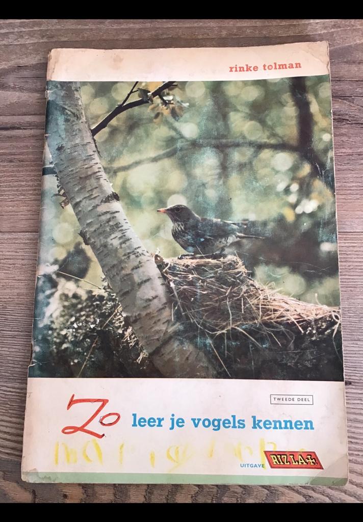 Zo leer je vogels kennen, tweede deel, v. De Rizla, plaatjes, Ophalen of Verzenden, Zo goed als nieuw