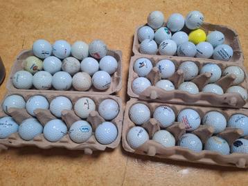 Golfballen 57 stuks. Diverse merken. beschikbaar voor biedingen