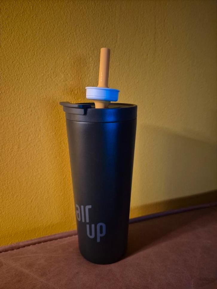 air up Tumbler - Zwart, Sport en Fitness, Bidons, Nieuw, Ophalen