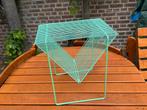 Draad tafeltje mint groen, Huis en Inrichting, Tafels | Bijzettafels, Minder dan 45 cm, Minder dan 55 cm, Gebruikt, Metaal of Aluminium