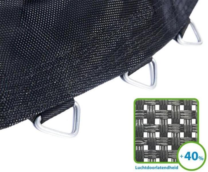 Airjump Springmat Trampoline Rond 251cm luchtdoorlatend  585, Kinderen en Baby's, Speelgoed | Buiten | Trampolines, Nieuw, Ophalen of Verzenden