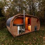 2-in-1 OASIS Sauna + Whirlpool / Vatsauna Hottub / Tuinsauna, Verzenden, Nieuw, Fins of Traditioneel, Complete sauna