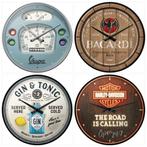 Its beer o clock bier reclame klok wandklok woondecoratie, Huis en Inrichting, Woonaccessoires | Klokken, Nieuw, Ophalen of Verzenden
