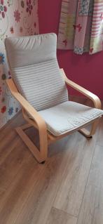 Ikea poäng stoel, Huis en Inrichting, Ophalen, Zo goed als nieuw, Hout, Eén
