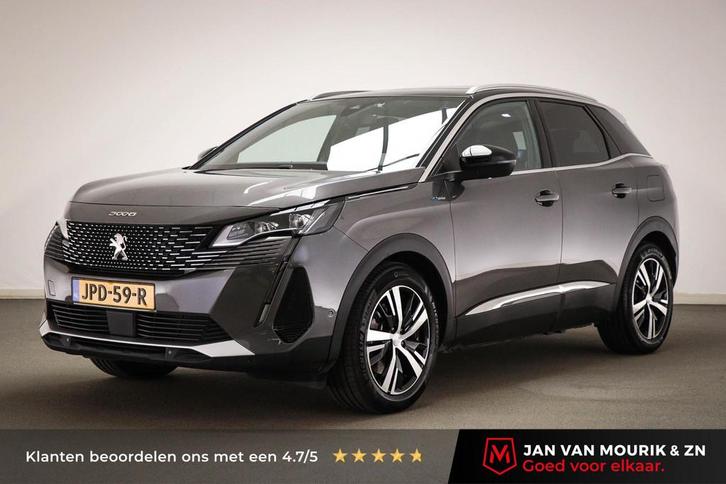 Peugeot 3008 1.6 HYbrid 225 GT | PANORAMADAK | SFEERVERLICHT, Auto's, Peugeot, Bedrijf, Te koop, ABS, Achteruitrijcamera, Adaptive Cruise Control