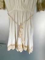 J400 korte Ibiza jumpsuit overal maat M/L=38/40 gebr. wit, Kleding | Dames, Jumpsuits, Maat 38/40 (M), Wit, Ophalen of Verzenden