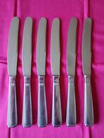 6 Dinermessen Gero Zilmeta 408, Gebruikt, Verzenden, Rvs of Chroom, Vaatwasserbestendig