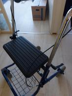 Rollator blauw stevig inklapbaar, Ophalen of Verzenden