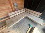 Steigerhouten tuinbank 2.00x2.30, Tuin en Terras, Tuinbanken, Ophalen of Verzenden, Zo goed als nieuw, Hout