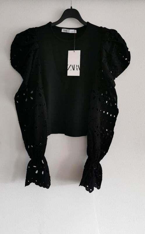 ZARA trui met ballonmouwen mt. S, Kleding | Dames, Truien en Vesten, Nieuw, Maat 36 (S), Zwart, Verzenden