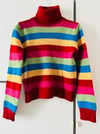 Etam 100% Wollen Coltrui Maat EU 40 UK 12 Rainbow Vintage, Etam, Ophalen of Verzenden, Zo goed als nieuw, Maat 38/40 (M)
