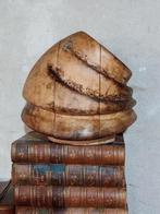 Oude antieke houten hoedemal hoeden moll, Ophalen of Verzenden