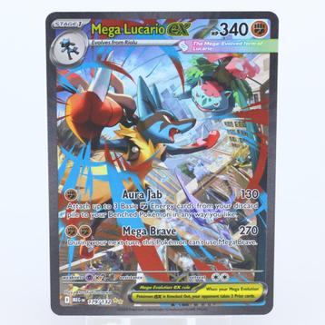 Pokemon Mega Lucario Ex 179/132 SIR ME01 Mega Evolution NM beschikbaar voor biedingen