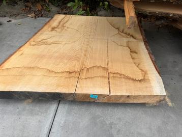 Groot stuk eiken schaaldeel 100x100x8cm beschikbaar voor biedingen