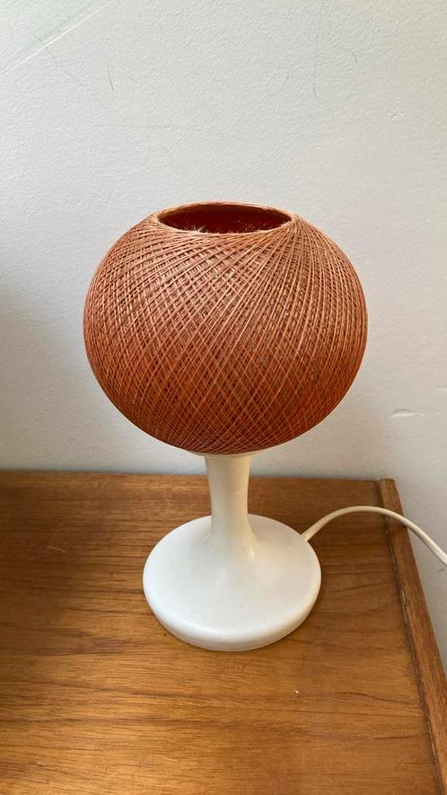 Space age jaren 70 tafellampje, Huis en Inrichting, Lampen | Tafellampen, Gebruikt, Minder dan 50 cm, Ophalen of Verzenden