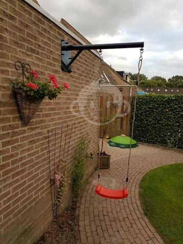 ZWART WallySwing muurschommel aanbouwschommel schommel  beschikbaar voor biedingen