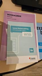 Scheikunde HAVO Lyceo Samenvatting + Examenbundel, Boeken, Schoolboeken, HAVO, Ophalen of Verzenden, Zo goed als nieuw, Scheikunde