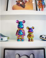 Paarse chrome beer 18-28cm, Verzamelen, Beelden en Beeldjes, Ophalen of Verzenden, Nieuw