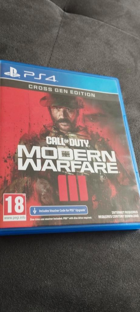 Call of Duty: Modern Warfare III (PS4), Spelcomputers en Games, Games | Sony PlayStation 4, Zo goed als nieuw, Overige genres