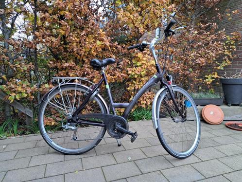 Knappe Gazelle damesfiets 28", Fietsen en Brommers, Fietsen | Dames | Damesfietsen, Gebruikt, Gazelle, Versnellingen, 53 tot 56 cm