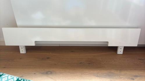 zijsteun voor kinderbed wit, Kinderen en Baby's, Kinderkamer | Bedden, Gebruikt, Minder dan 140 cm, 70 tot 85 cm, Ophalen