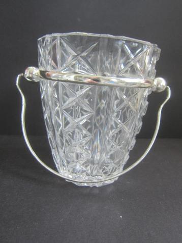 prachtige ijsemmer kristal crystal puntgaaf ice bucket beschikbaar voor biedingen