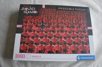 Puzzel: Squid Games 1000 stukjes - NIEUW in folie beschikbaar voor biedingen