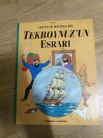 Kuifje (tintin) het geheim van de eenhoorn in het turks, Boeken, Stripboeken, Ophalen of Verzenden, Zo goed als nieuw, Eén stripboek