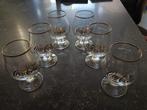 6 prachtige Coca-Cola glazen met gouden details, Ophalen of Verzenden, Nieuw, Frisdrankglas