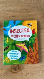 Boek insecten in 30 seconden informatief zg staat, Ophalen of Verzenden, Zo goed als nieuw, Non-fictie