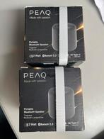 2x nieuw in doos PEAQ PPA 103 Bluetoothspeaker Zwart, Ophalen of Verzenden, Nieuw, Overige merken