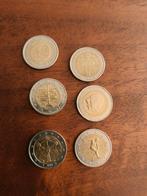 6 Bijzondere 2 Euro Munten - Diverse Landen, Postzegels en Munten, Munten | Europa | Euromunten, Ophalen of Verzenden, Overige landen