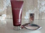 Calvin Klein Euphoria Parfum & Douchecrème, Ophalen of Verzenden, Gebruikt