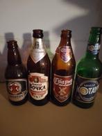 set van 4 lege Russische bierflessen, Ophalen of Verzenden, Gebruikt, Flesje(s), Overige merken