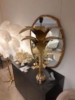 Richmond Interiors tafellamp Fleur palm goud, Huis en Inrichting, Lampen | Tafellampen, Nieuw, Ophalen of Verzenden, Metaal, 75 cm of meer