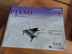 Piano lesboek Faber deel 1 Lesboek, Ophalen of Verzenden, Les of Cursus, Overige genres, Piano