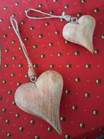 houten harten 2 x, Ophalen of Verzenden, Nieuw