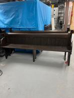 Oude kerkbanken 2 meter eikenhout, Antiek en Kunst, Antiek | Meubels | Stoelen en Banken, Ophalen