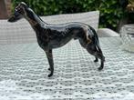 zwart statig windhond whippet greyhound hond beeld, Ophalen of Verzenden