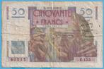 (KC33) Frankrijk 50 francs 1949, Verzenden, Frankrijk, Los biljet