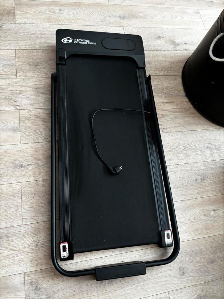 Loopband 1-6 km/h met leuning, Sport en Fitness, Fitnessapparatuur, Gebruikt, Loopband, Benen, Kunststof, Ophalen