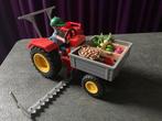 Playmobil Boer met Tractor en Groenten, Ophalen of Verzenden, Zo goed als nieuw, Complete set
