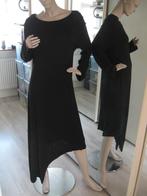 NORMAL CRAZY aparte lange zwarte jurk maat L goede staat, Zwart, Maat 42/44 (L), Normal crazy, Ophalen of Verzenden